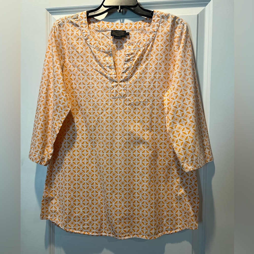 Pendleton tunic top
